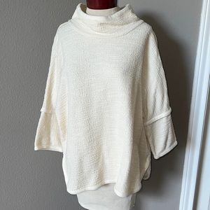 Max Studio nubby textured top.